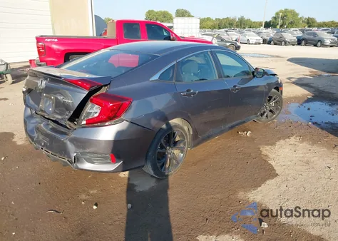 2019 Honda Civic Sport из США, поврежденный, VIN 19XFC2F81KE051544